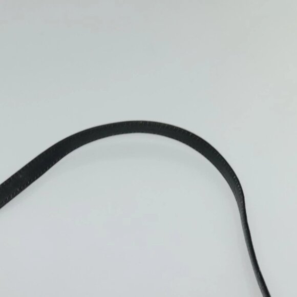 Christian Dior Trotter Canvas Shoulder Bag Navy Gold Auth 120603 - Picture 9 of 16